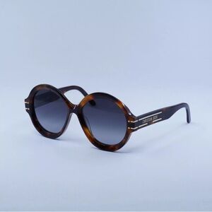 New DIOR DIORSIGNATURE R1U 26A1 Havana/Smoke Gradient 57-17-140 Sunglass…